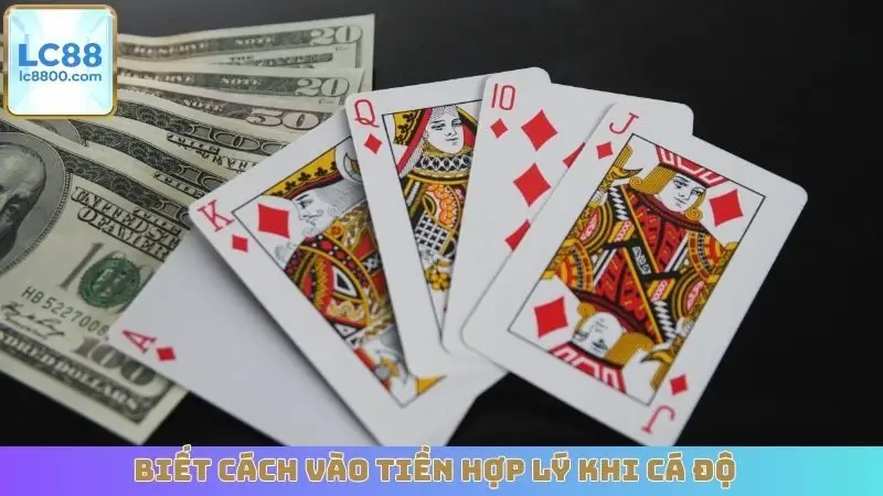 Biết cách vào tiền hợp lý khi cá độ
