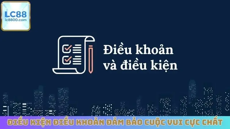 Điều kiện điều khoản đảm bảo cuộc vui cực chất
