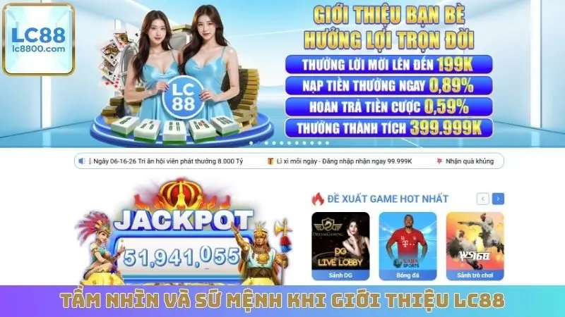 Tầm nhìn và sứ mệnh khi giới thiệu LC88